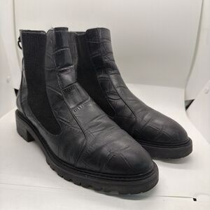Senso MANU Women’s Size 9 Black Leather Boots EU 39 UK 6.5